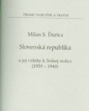 Slovenská republika a jej vzťah k Svätej stolici (Milan S. Ďurica)