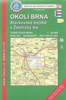 KČT 87 Okolí Brna, Slavkovské bojiště a Ždánský les 1:50 000