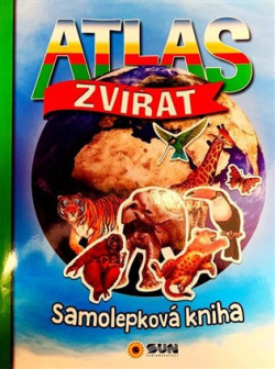 Atlas zvířat - velká kniha 330 samolepek