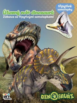 Zábava se třpytivými samolepkami Dinosauři