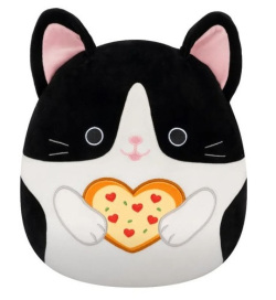 Squishmallows Černo biela mačička Cicely 30 cm