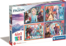 Puzzle 4in1 Frozen