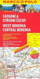 Západní a střední Čechy 1:200 000 (autor neuvedený)