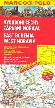 Východní Čechy, zápaní Morava 1:200 000 (autor neuvedený)