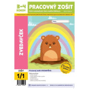 Zvedavček - pracovný zošit 1/1 pre 3-4 ročných (Mária Tašková)
