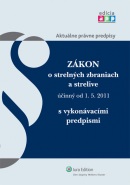 Zákon o strelných zbraniach a strelive účinný od 1.5.2011