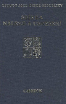 Sbírka nálezů a usnesení ÚS ČR, sv. 58 (vč. CD) (Ústavní soud ČR)