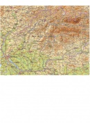 Všeobecnogeografická mapa Slovenská republika 1:1 100 000 - laminovaná