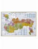 Administratívna a politická mapa Slovenská republika 1:400 000 - lamino, lištovaná