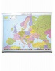 Politická mapa Európy 1:5 500 000 - lamino, lištovaná