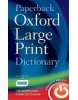 Paperback Oxford Large Print Dictionary 2nd Ed. (Oxford Dictionaries)