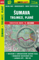Šumava, Trojmezí, Pláně 1:40 000