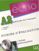 Écho A2 Fichierd'évaluation (photo) + CD (Girardet, J.)