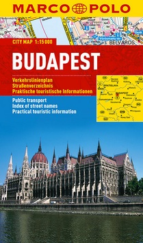 Budapešť - lamino MD 1:15 000 (autor neuvedený)