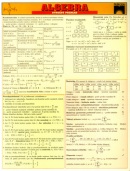Algebra karta (Alica Sivošová; Peter Michalovič)