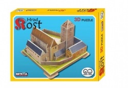 3D puzzle - Hrad Kost