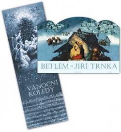 Betlém Jiří Trnka skládací  + Vánoční koledy s notami (Klára Trnková; Jiří Trnka)
