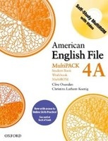 American English File 4 Multipack A + Online Practice (Oxenden, C. - Latham-Koenig, Ch. - Seligson, P. - Boyle, M.)