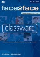 face2face Pre-intermediate Classware DVD-ROM (single classroom) (Chris Redston, Gillie Cunningham)