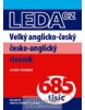 Velký anglicko-český česko-anglický slovník 685 tisíc - LEDA (Josef Fronek)