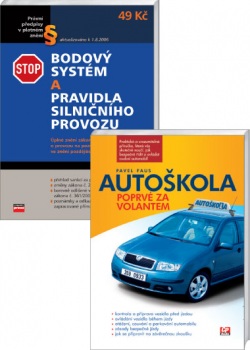Balíček Autoškola Poprvé za volantem + Bodový systém a pravidla silničního provo (Kolektív)