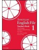 American English File 1 Teacher's Book (Oxenden, C. - Seligson, P.)