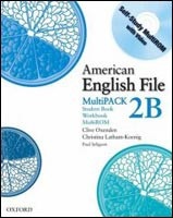 American English File 2 Student Book/workbook Multipack B (Oxenden, C. - Seligson, P.)