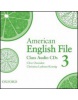 American English File Level 3: Class Audio CDs (3) (Oxenden, C. - Seligson, P.)