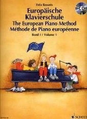 Europäische Klavierschule/The European Piano Method + CD (Evropská klavirní škola 1.+ CD) (Fritz Emonts)