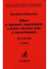 Zákon o zápisech vlastnických a jiných věcných práv k nemovitostem (Jaroslav Šulc)