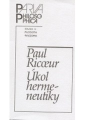 Úkol hermeneutiky (Paul Ricoeur)