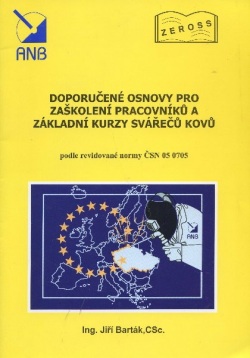 Doporučené osnovy pro zaškolení pracovníků a základní kurzy svářečů kovů