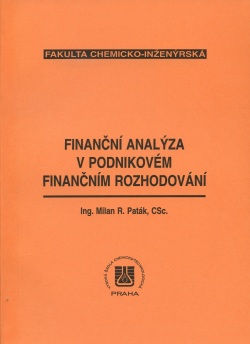 Finanční analýza v podnikovém finančním rozhodování