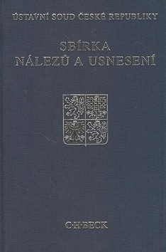 Sbírka nálezů a usnesení ÚS ČR, svazek 22 (Ústavní soud České republiky)