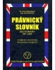 Právnický slovník anglicko-slovenský,slovensko-anglický (Chorvátová)