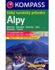Alpy Kompass - Velký turistický průvodce - 3.vydání (Václav Papoušek)