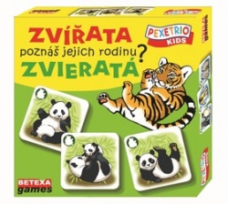 Pexetrio Kids Zvířata Poznáš jejich rodinu? (autor neuvedený)