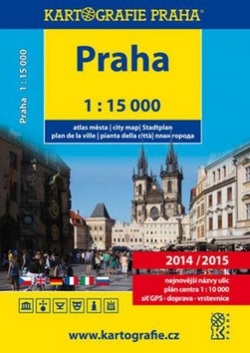 Praha atlas města 2014/2015