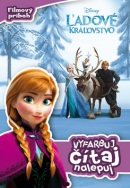 Ľadové kráľovstvo Filmový príbeh Vyfarbuj, čítaj, nalepuj (Disney)