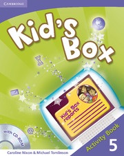 Kid's Box Level 5 Activity Book with CD-ROM - cvičebnica s CD (Nixon, C. - Tomlinson, M.)