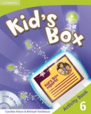 Kid's Box Level 6 Activity Book with CD-ROM - cvičebnica s CD (Nixon, C. - Tomlinson, M.)