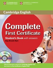 Complete First Certificate - Upper Intermediate Student's Book s kľúčom + CD (Brook-Hart, G.)