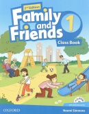 Family and Friends 2nd Edition Level 1 Class Book and MultiROM - učebnica (Simmons, N. - Thompson, T. - Quintana, J.)