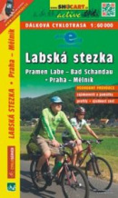 Cykloturistická mapa Labská stezka, Pramen Labe - Bad Schandau - Praha - Mělník 1:100 000