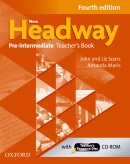 New Headway, 4th Edition Pre-Intermediate Teacher's Book + Teacher's Resource Disc (Soars, J. - Soars, L.)