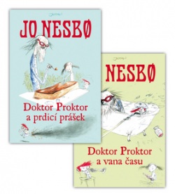 Balíček 2 ks Doktor Proktor a prdící prášek + Doktor Proktor a vana času (Jo Nesbo)