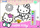 Hello Kitty - omalovánka (autor neuvedený)