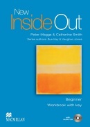 New Inside Out Beginner Workbook with Key + CD - pracovný zošit s kľúčom a CD (Kay, S. - Jones, V.)