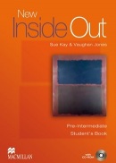 New Inside Out Pre-intermediate Student's Book + CD-Rom - učebnica (Kay, S. - Jones, V.)