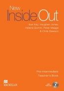New Inside Out Pre-intermediate Teacher's Book + test CD - metodická príručka (Kay, S. - Jones, V.)